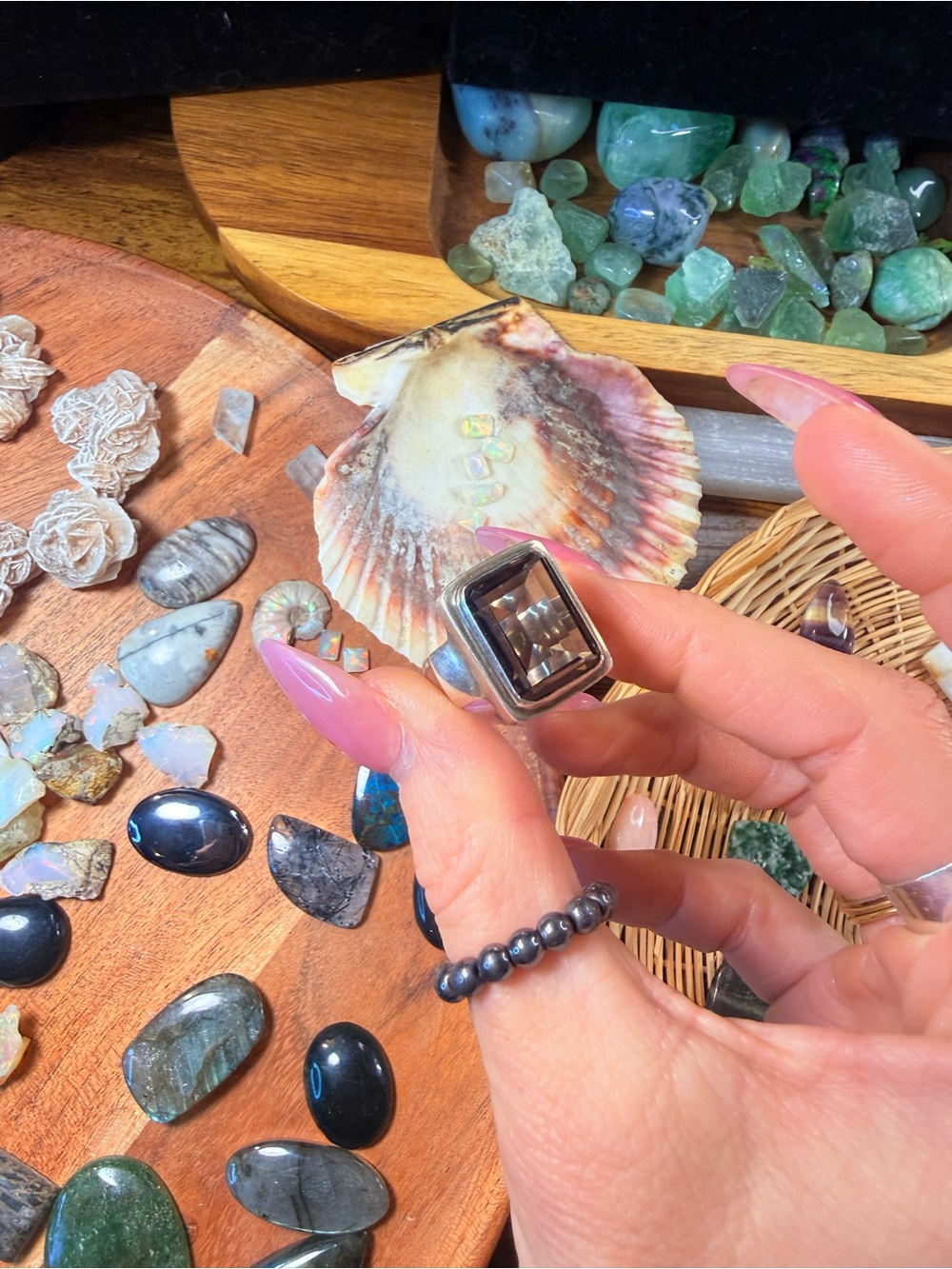 Handmade crystal stone bundle - Picture 4 of 6